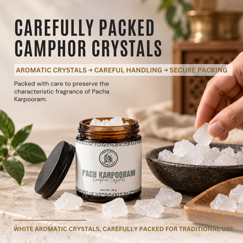 Camphor | Indian Pacha Karpooram