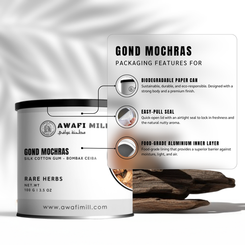 Gond Mochras (Silk Cotton Gum) - Bombax Ceiba