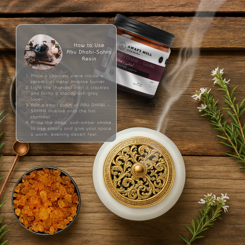 Abu Dhabi – Sahra Scented Luban