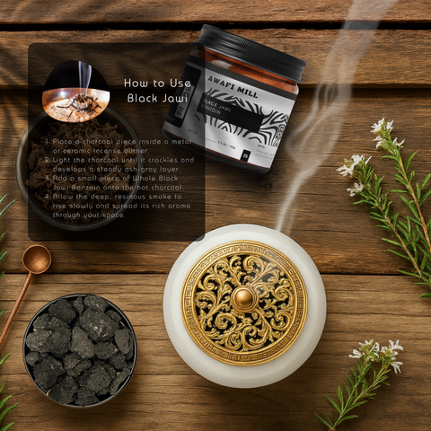 Black Jawi | Whole Benzoin