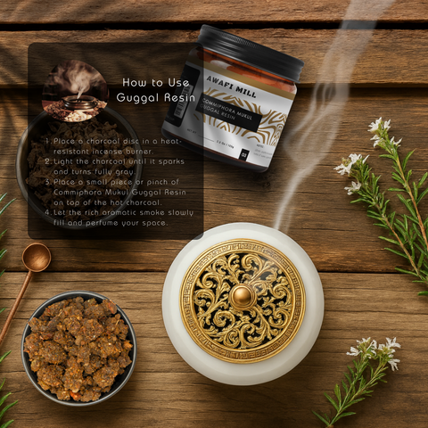 Guggal Resin | Commiphora Wightii