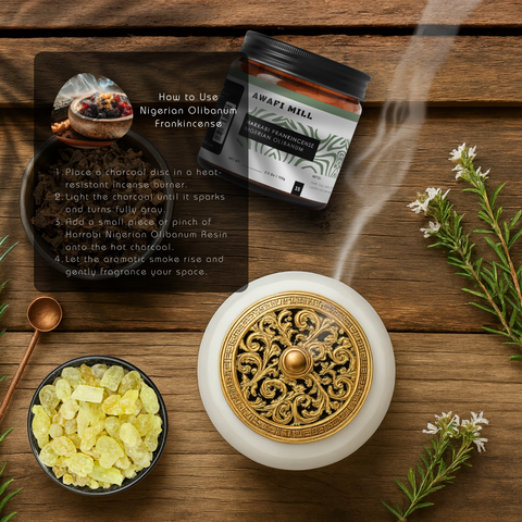 Harrabi Nigerian Olibanum Natural Bakhoor Grade Resin