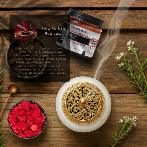 Red Jawi | Whole Benzoin