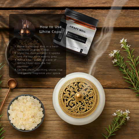 White Copal | Pure Resin for Incense & Rituals