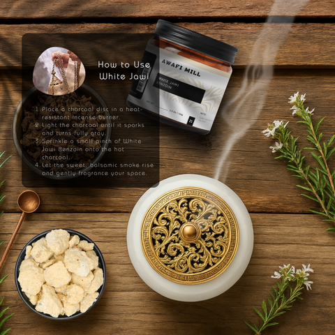White Jawi | Whole Benzoin