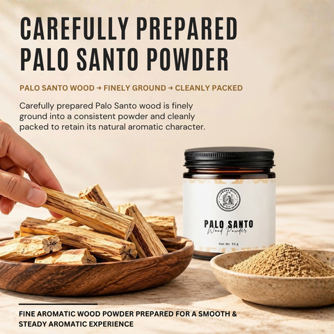 Palo Santo Wood Powder |  Bursera graveolens