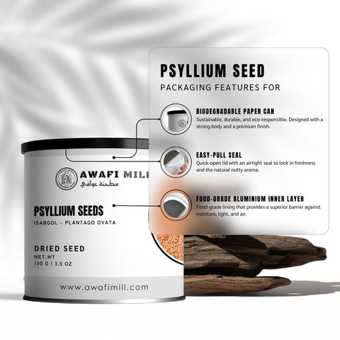 Psyllium Seeds (Isabgol Beej / Ispaghula) – Plantago ovata