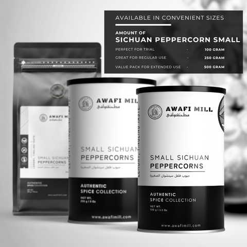 Small Sichuan Peppercorns | Authentic Spice | Mildly Spicy & Aromatic
