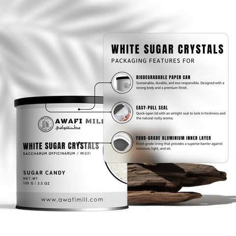 White Rock Sugar |  Misri | Nabat | Crystallised Sugar