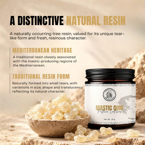 Mastic Gum | Mastaki Rumi Natural Resin