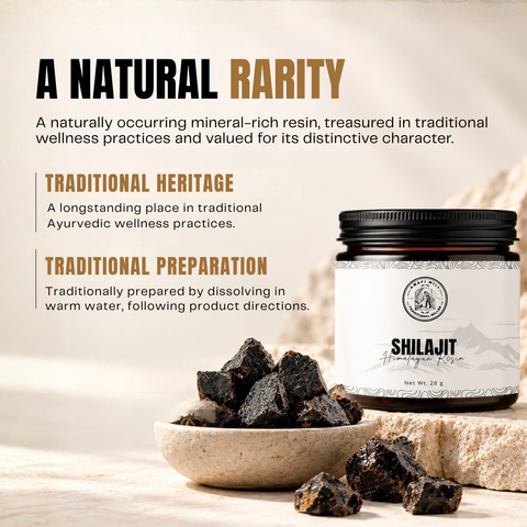Himalayan Shilajit Resin Crystals