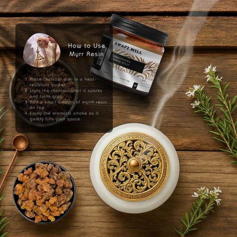 Myrrh Resin | Commiphora Gum for Bakhoor