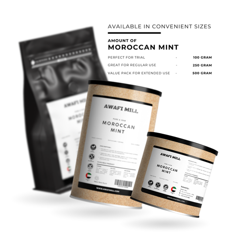 Moroccan Mint Leaves (Nana Mint) - Mentha Spicata