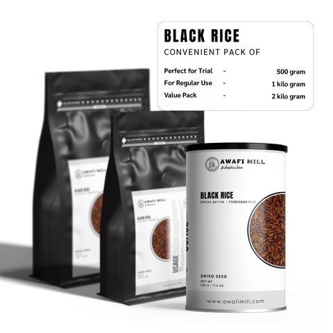Black Rice | Forbidden Rice | Oryza sativa