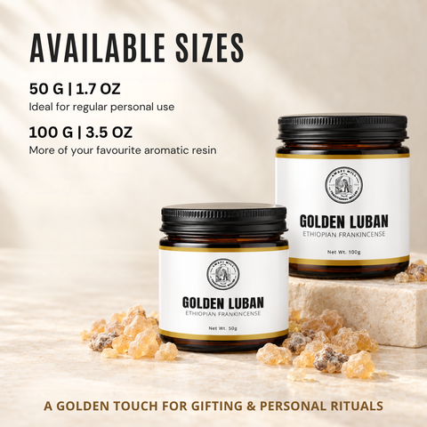 Ethiopian Golden Luban | Boswellia papyrifera Frankincense
