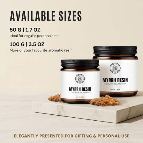 Myrrh Resin | Mur Makki | Commiphora myrrha