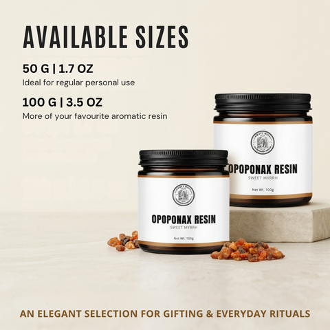 Opoponax Resin | Sweet Myrrh | Commiphora guidottii