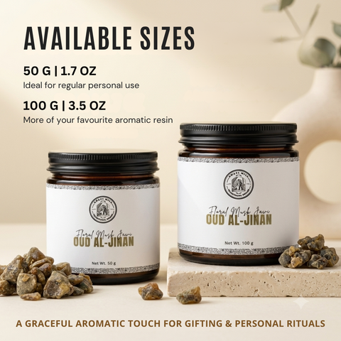 Oud Al-Jinan Scented Luban Jawi | Floral Musk & Amber