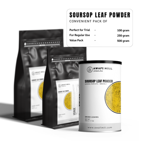 Soursop Leaves Powder | Graviola | Guanabana | Annona muricata