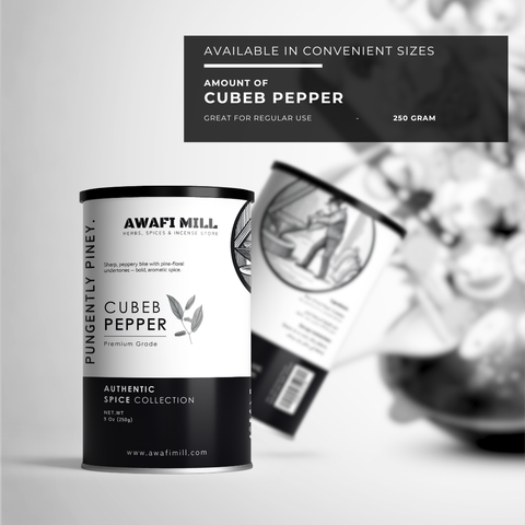 Cubeb Pepper |  Kabab Chini |  Kababa | Piper cubeba
