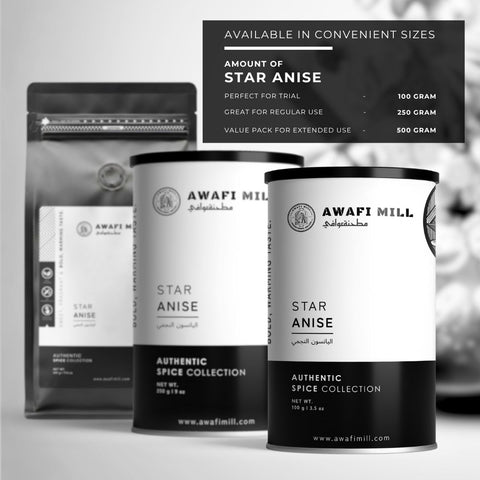 Star Anise |  Badian |  Illicium verum
