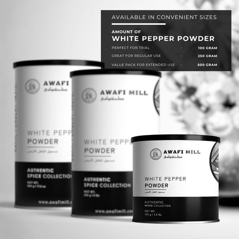 White Pepper Powder | Safed Mirch Powder |  Piper nigrum
