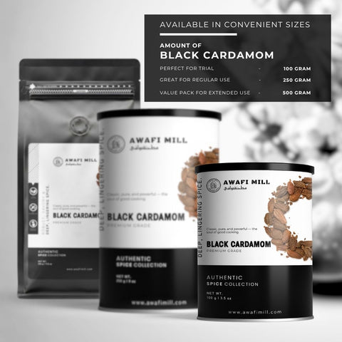 Black Cardamom | Badi Elaichi | Amomum subulatum