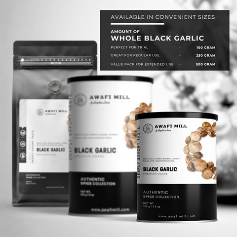 Whole Black Garlic | Aged Garlic | Allium sativum