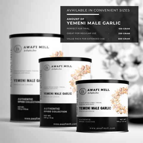 Yemeni Male Garlic |  Thoom Dhakar | Allium sativum