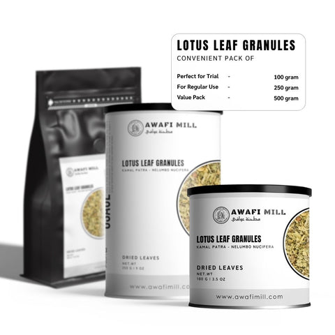 Lotus Leaf Granules (He Ye) - Nelumbo Nucifera