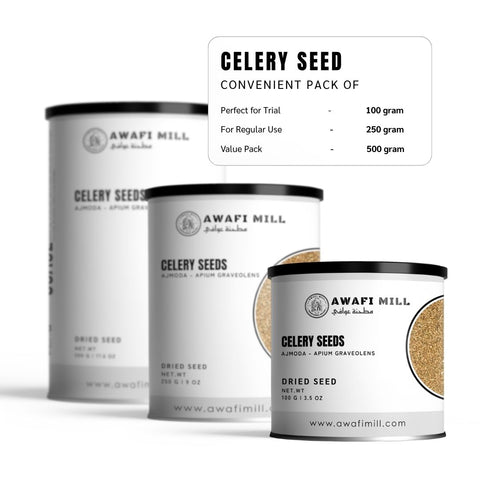 Celery Seeds (Ajmoda) – Apium graveolens