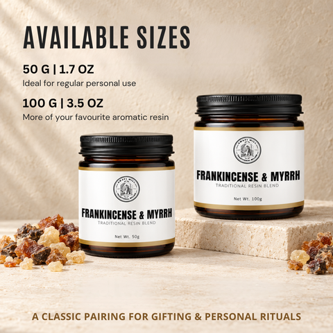 Church Incense Mix |  Frankincense & Myrrh Resin