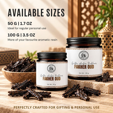 Fakher Oud | Golden Amber & Smooth Musk Bakhoor