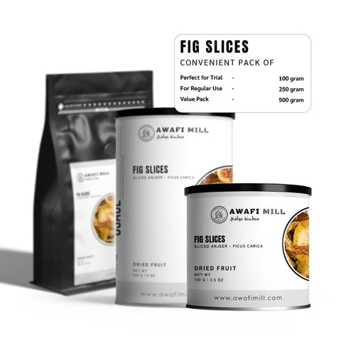 Fig Slices (Sliced Anjeer) - Ficus Carica