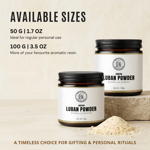 Indian Frankincense Resin Powder | Boswellia serrata | Luban Powder