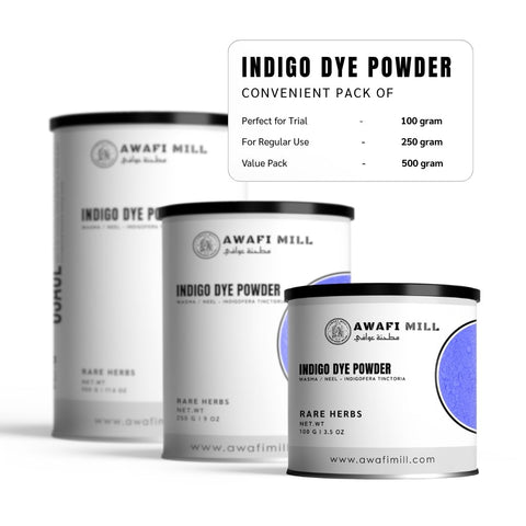 Indigo Dye Powder (Fine-Milled Wasma) - Indigofera Tinctoria