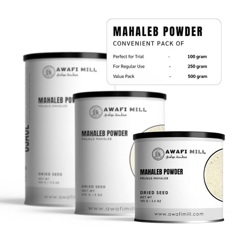Mahaleb Seed Powder (Mahleb / Mahlab) – Prunus mahaleb