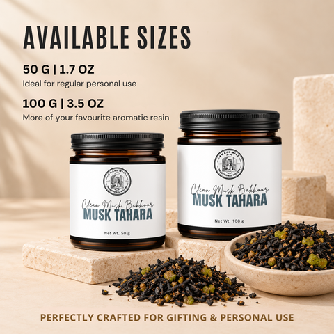 Musk Tahara Oud Bakhoor | White Musk, Florals & Soft Oud