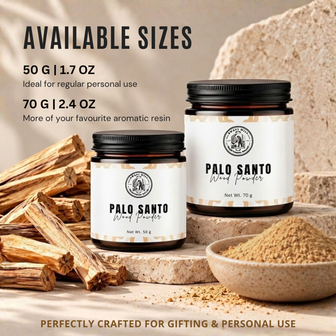 Palo Santo Wood Powder |  Bursera graveolens