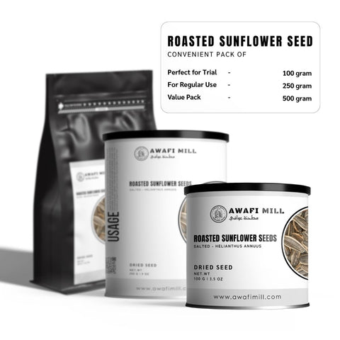 Roasted Sunflower Seeds (Salted, In-Shell) – Helianthus annuus
