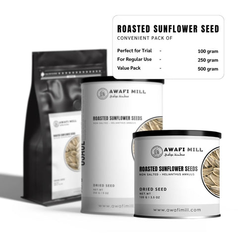 Roasted Sunflower Seeds (Unsalted, In-Shell) – Helianthus annuus