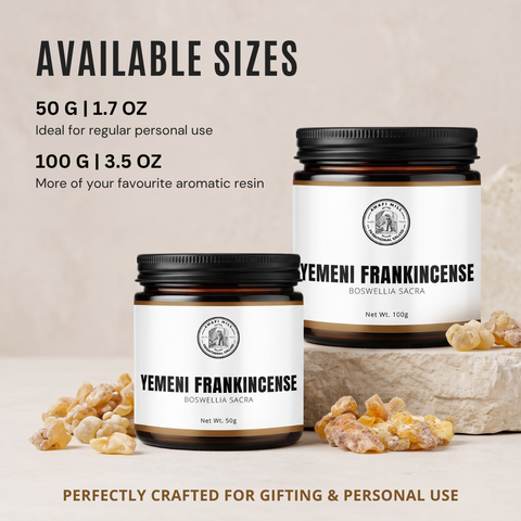 Yemeni Frankincense Resin |  Olibanum |  Boswellia sacra