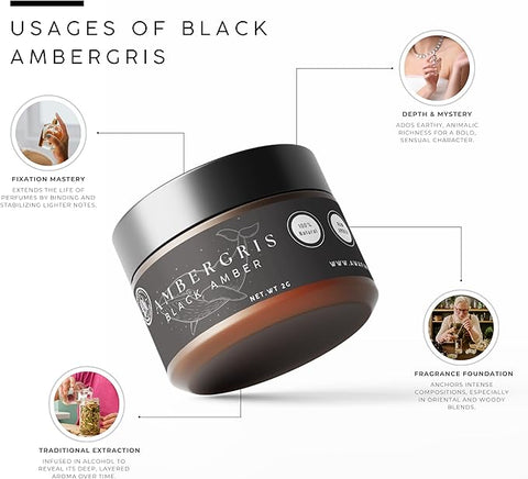 Ambergris - Black Amber | Rare Fragrant Resin