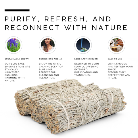 Blue Sage Smudge Stick