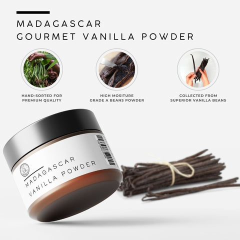 Madagascar Vanilla Bean Powder | Bourbon Vanilla | Vanilla planifolia