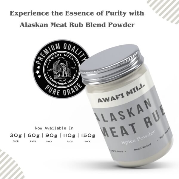 Awafi Mill Alaskan Meat Rub Blend Spice Powder Variations