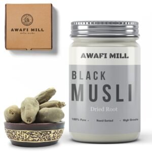 Awafi Mill Dried Black Musli Root
