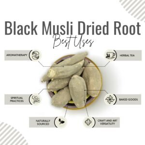 Awafi Mill Dried Black Musli Root Benefits