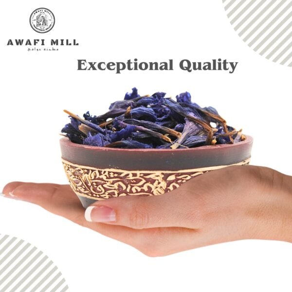 Awafi Mill Dried Blue Cornflower Petals Quality