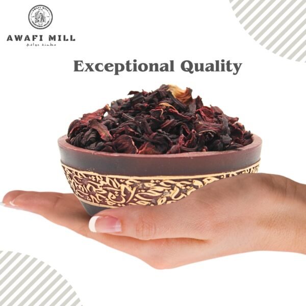 Awafi Mill Dried Hibiscus Flower Quality
